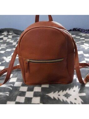 Primark Adjustable Straps Single Outer Zip Pocket Backpack